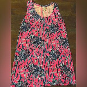 Lily Pulitzer raylee Dress, mandavilla pink extra lucky size Large